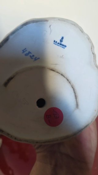 Figura Lladró jugador golf porcelana