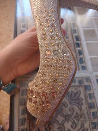 Zapatos dorados BUONARROTTI ceremonia