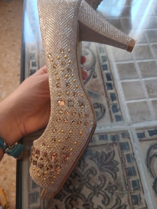 Zapatos dorados BUONARROTTI ceremonia