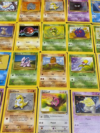 36 cartas pokémon BASE SET 2 inglés