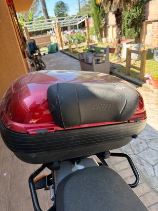Maleta Givi Monokey Roja Bmw gs1200