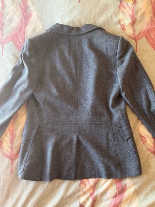 Americana Burberry, entallada, lana 100%