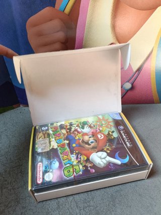 Nintendo GameCube Mario Party 6 + Microfono nuovo