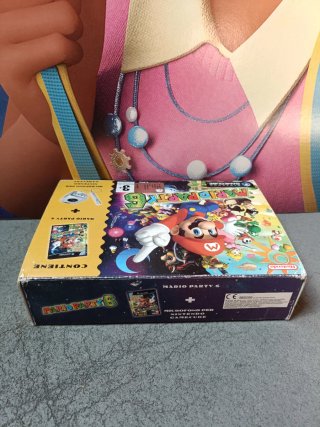Nintendo GameCube Mario Party 6 + Microfono nuovo
