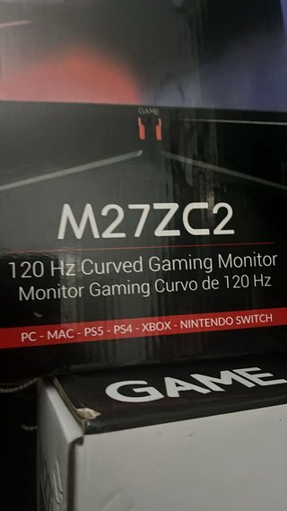 Monitor Gaming GAME M27ZC2 27 Full HD 120Hz Curvo