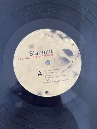 Vinilo Blaumut - el primer arbre del bosc