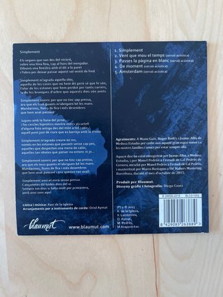 Vinilo Blaumut - el primer arbre del bosc