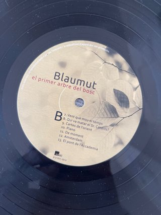 Vinilo Blaumut - el primer arbre del bosc