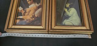 Set 2 Quadretti Dorati