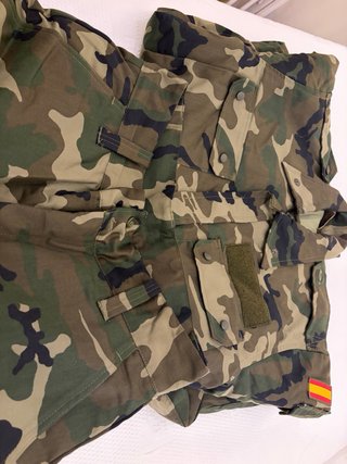 Traje intemperie acolchado, abrigo. Ideal cazador