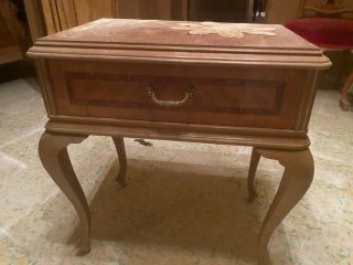 Conjunto de muebles antiguos para dormitorio,