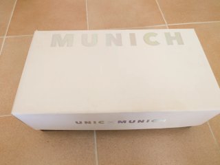 Zapatillas Munich Talla 41 Blancas y Azul Marino