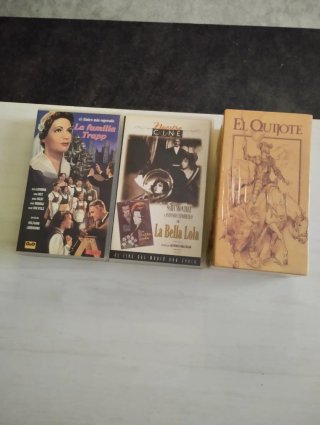 Colección 3 Películas VHS: La Familia Trapp, El Qu