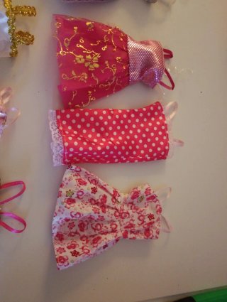Lote vestidos Barbie