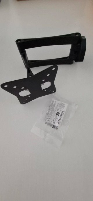 Soporte TV pared negro