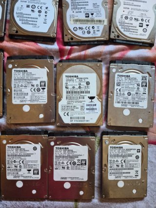 Lote 20 Discos Duros 2.5 SATA 500GB
