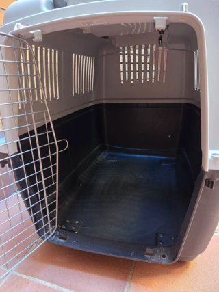 Transportín Perro XL IATA Negro/Gris