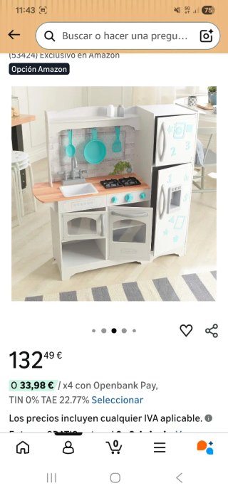 Cocina infantil grande KidKraft