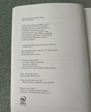 Historia de la Psicología