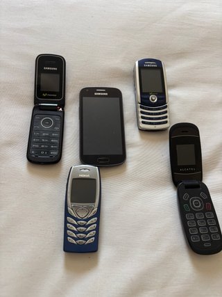 Conjunto de moviles usados