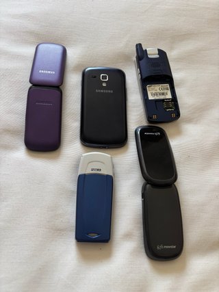 Conjunto de moviles usados