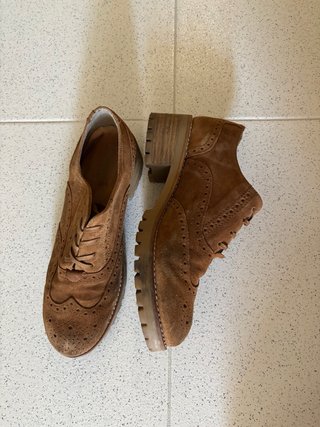 Zapatos de ante mujer