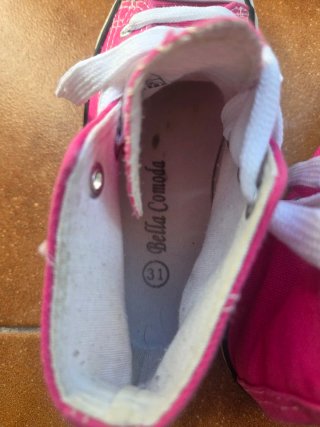 Lote 5 pares de zapatos niña