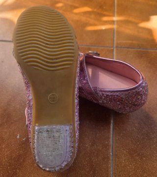 Lote 5 pares de zapatos niña