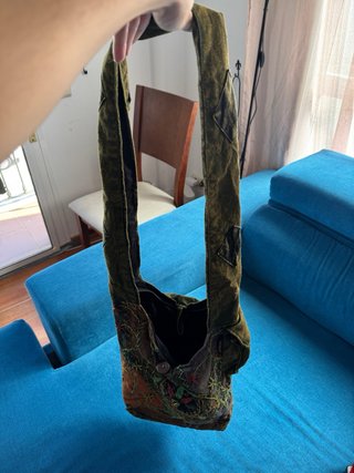 Bolso Hippie marca GURU Asa Larga Multicolor