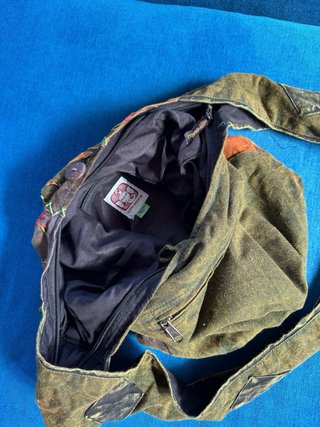 Bolso Hippie marca GURU Asa Larga Multicolor