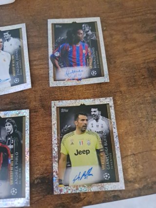 Firmas Jugadores Topps Champions League