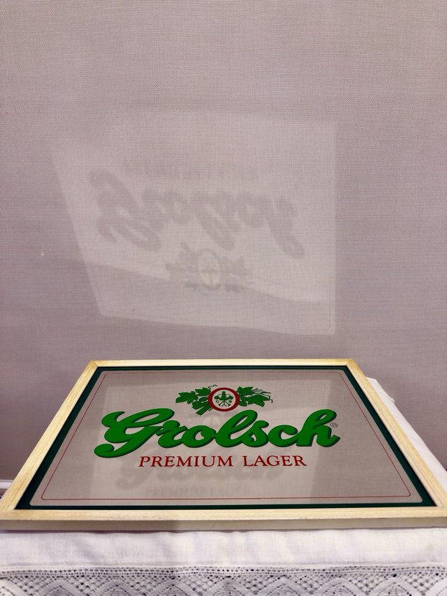 Espejo Grolsch Premium Lager Vintage Cartel Bar