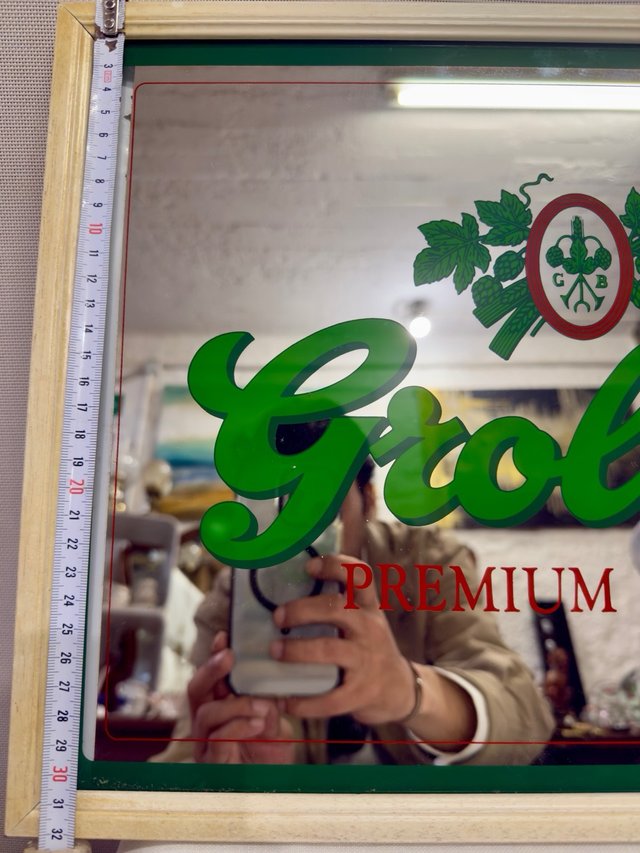 Espejo Grolsch Premium Lager Vintage Cartel Bar