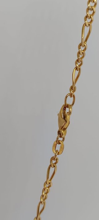 J-0851 Cadena Figaro Oro 18K