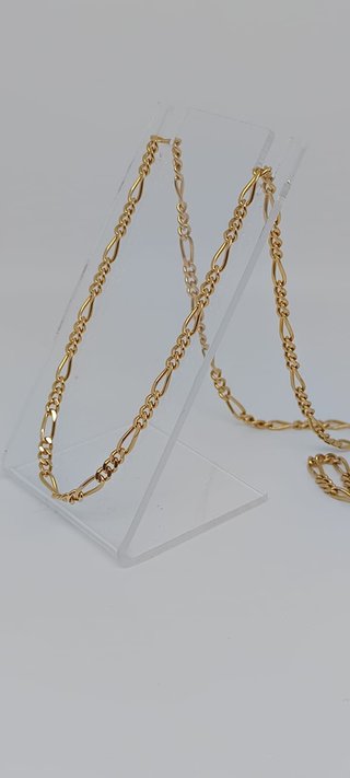 J-0851 Cadena Figaro Oro 18K