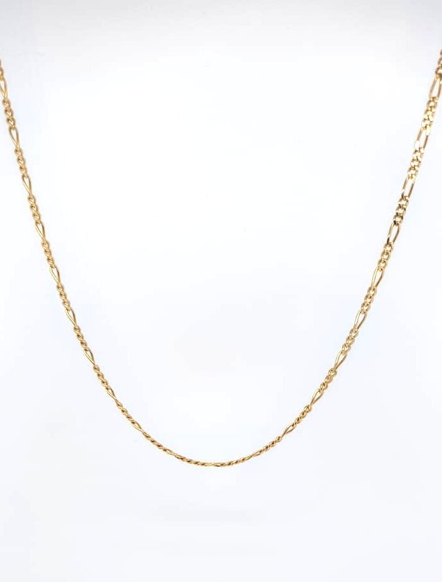 J-0851 Cadena Figaro Oro 18K