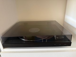 Tocadiscos Sony Negro