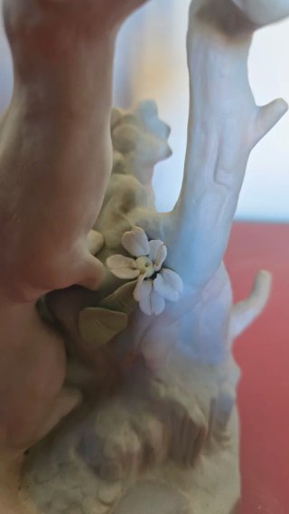 Figura Lladro armiño Erguido Porcelana