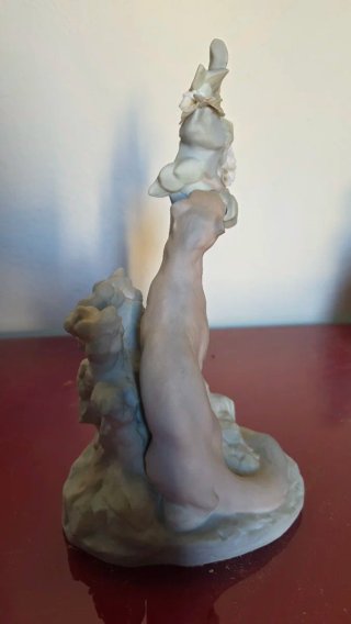 Figura Lladro armiño Erguido Porcelana