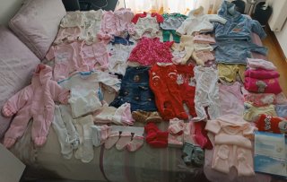 Lote Ropa Bebé Niña 0-6 Meses