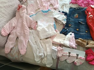 Lote Ropa Bebé Niña 0-6 Meses