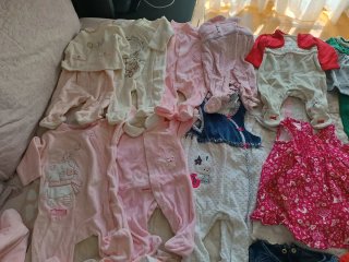 Lote Ropa Bebé Niña 0-6 Meses