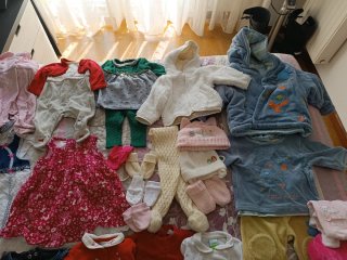 Lote Ropa Bebé Niña 0-6 Meses