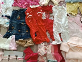 Lote Ropa Bebé Niña 0-6 Meses