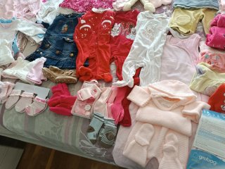 Lote Ropa Bebé Niña 0-6 Meses