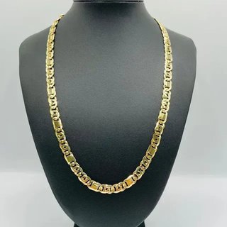 Cadena Tipo Cartier 2-1 8mm 18K Maciza