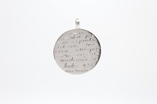 Colgante de Plata 1ª Ley (3-496)
