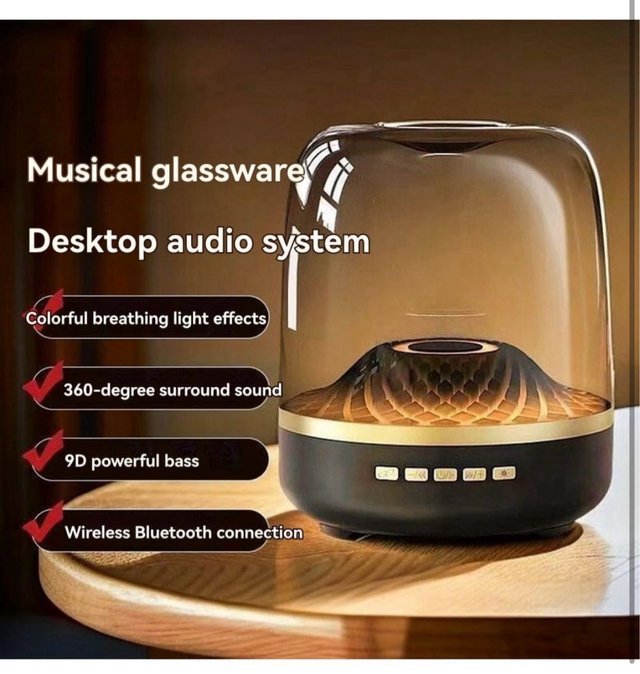 Altavoz Cristal Colores 4 Altavoces