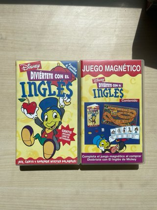 15 VHS Disney + Juego Regalo