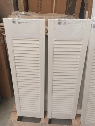 Puertas Celosía venecianas Blanca nuevas